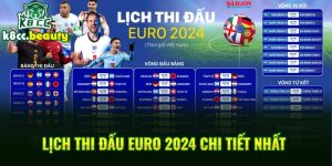 Lịch thi đấu EURO 2024 chi tiết nhất